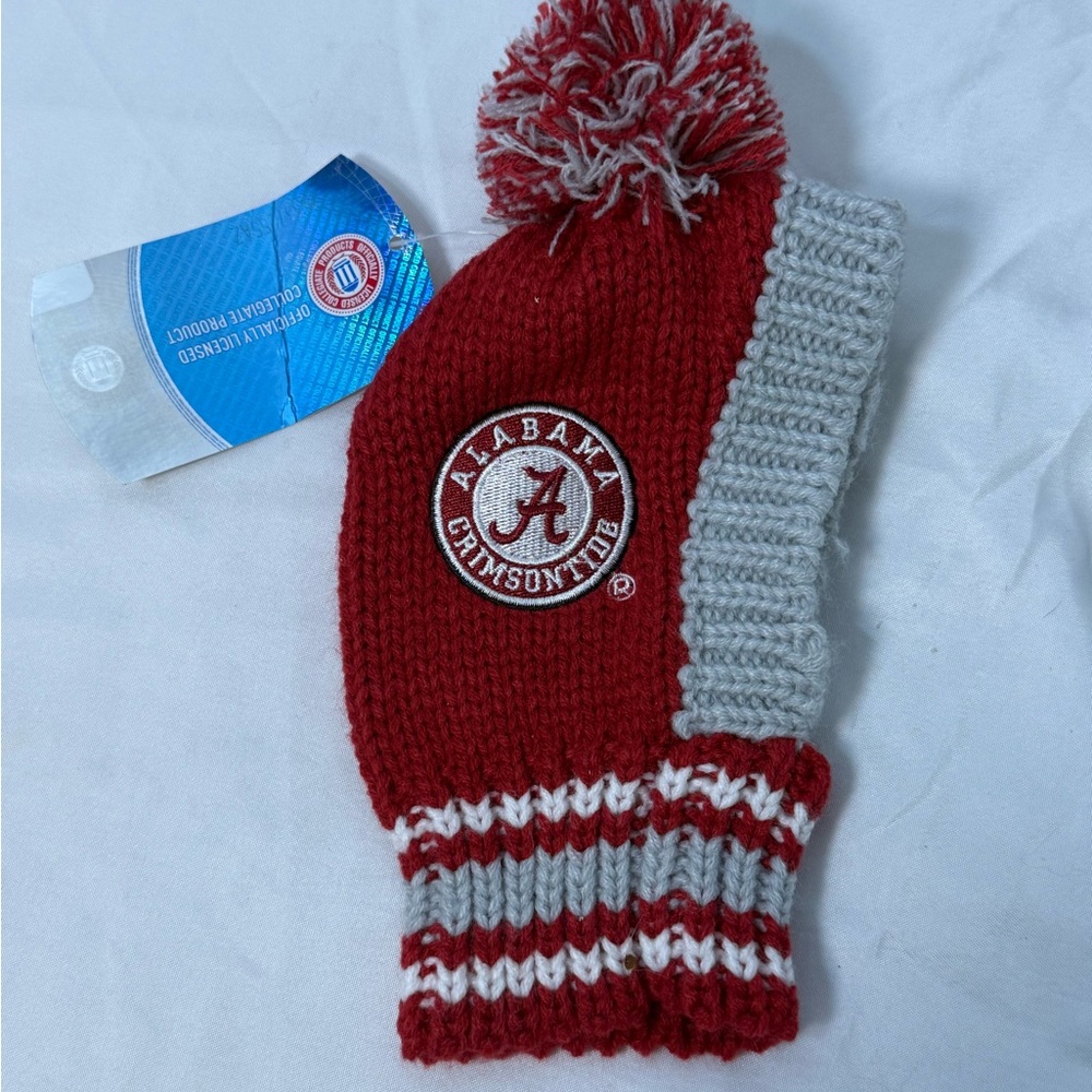 Alabama Crimson Tide Pet Knit Hat